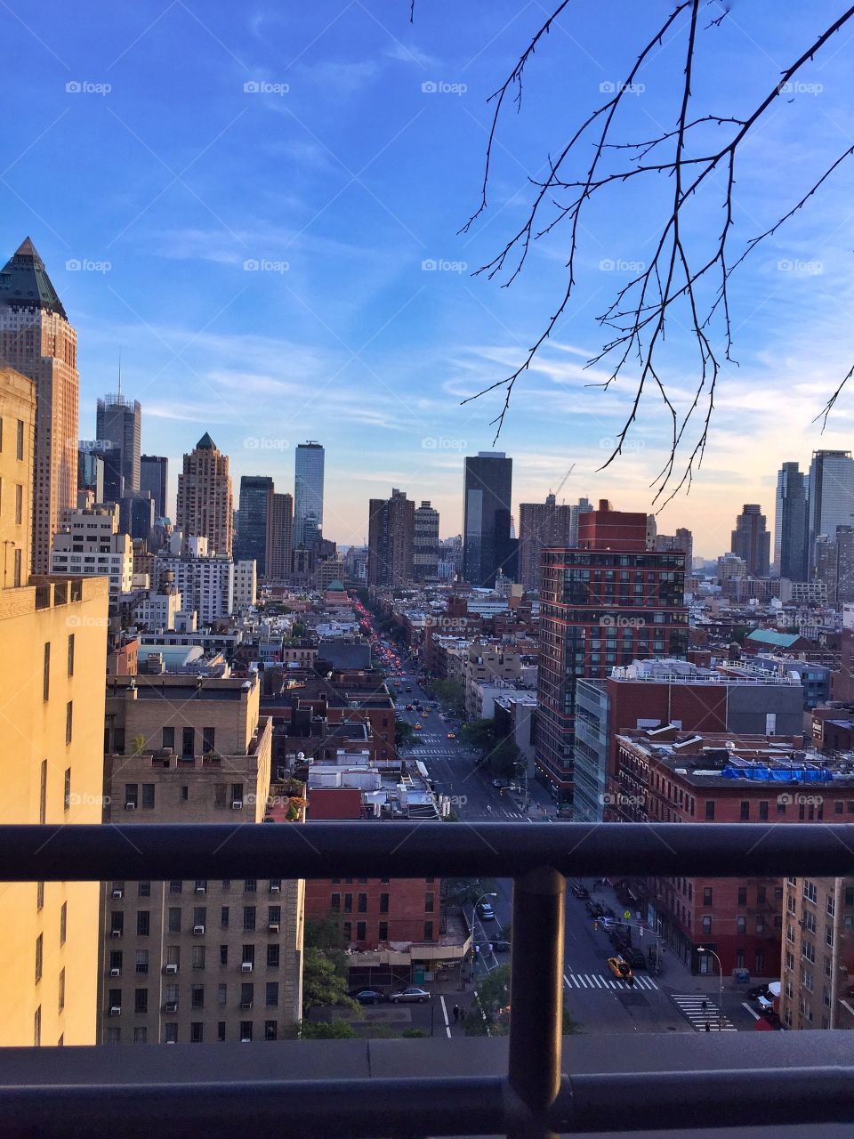 Manhattan summer evening 