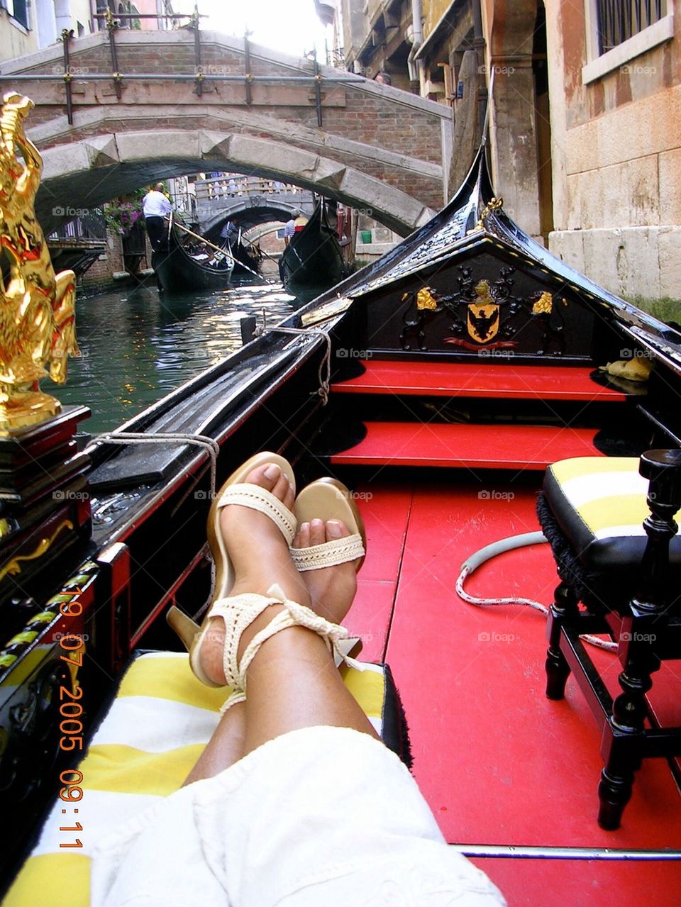 Relaxing in Venice