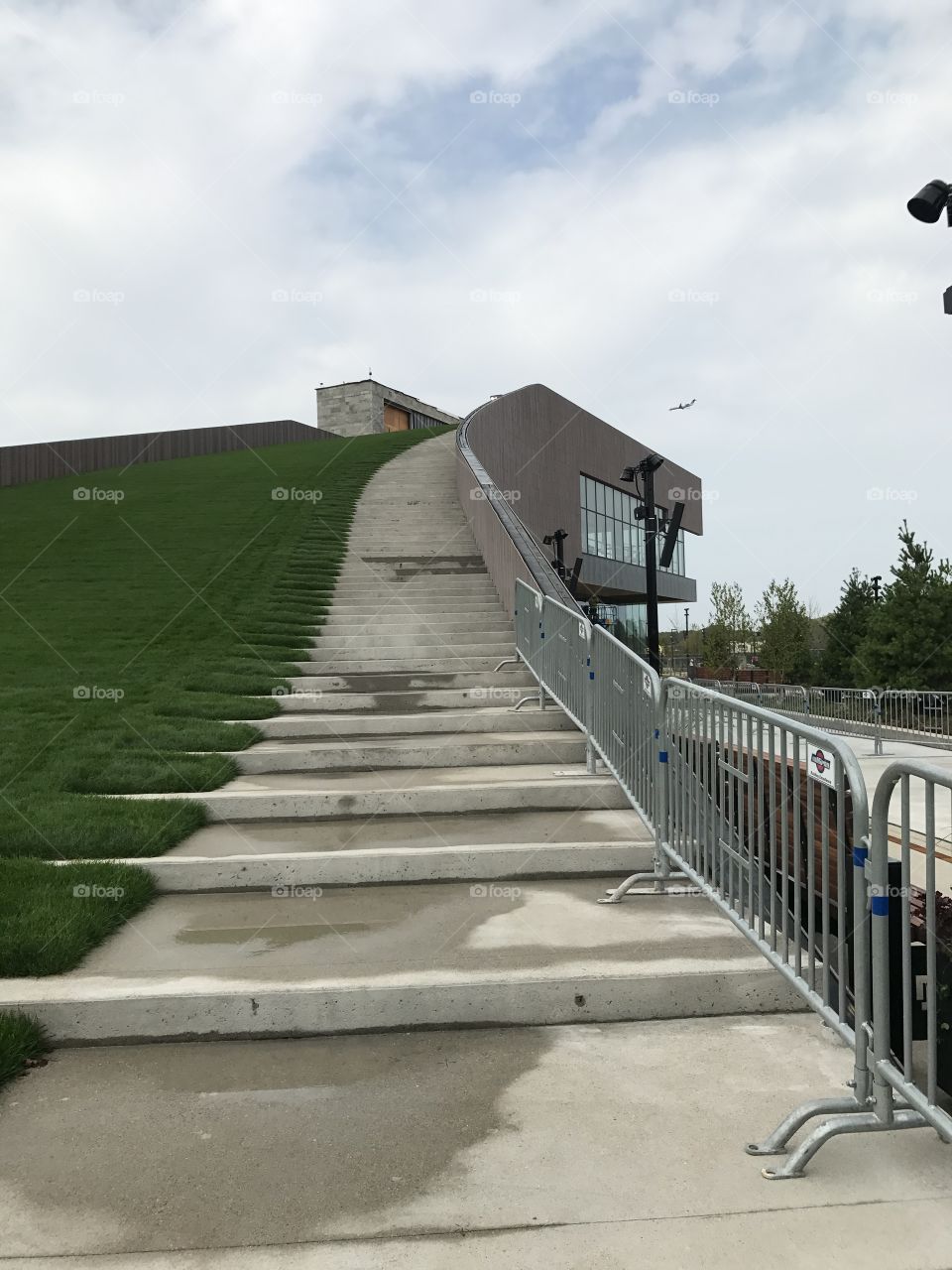 New sledding hill at lambeau field 