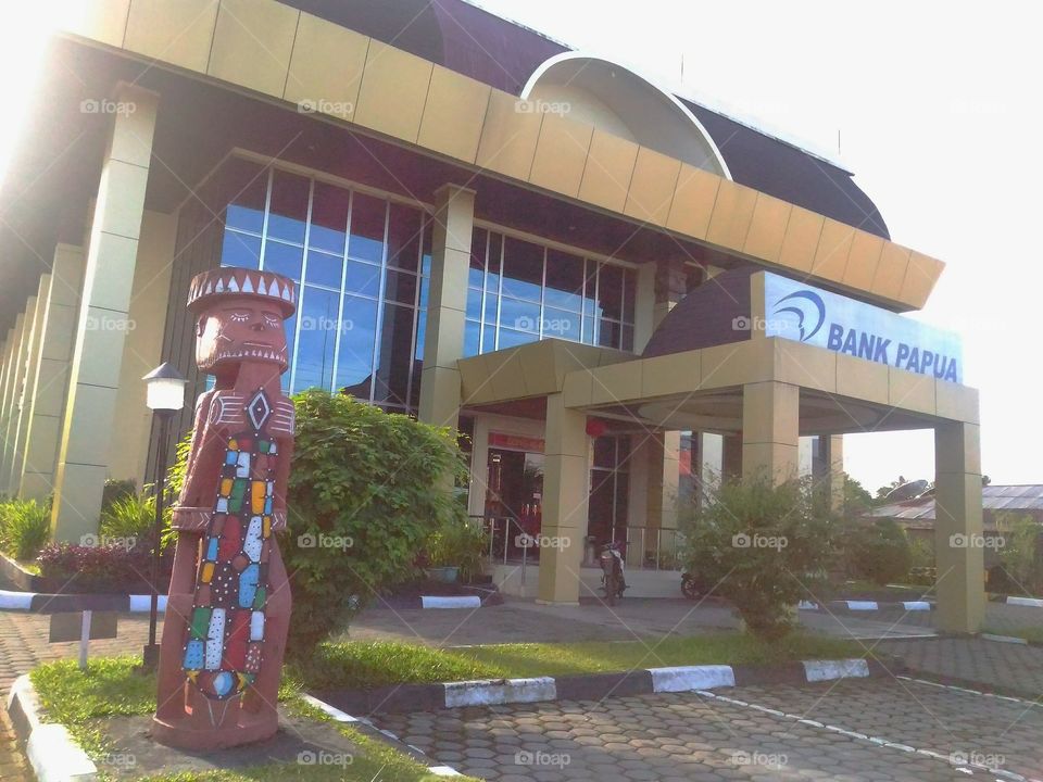 the building papua