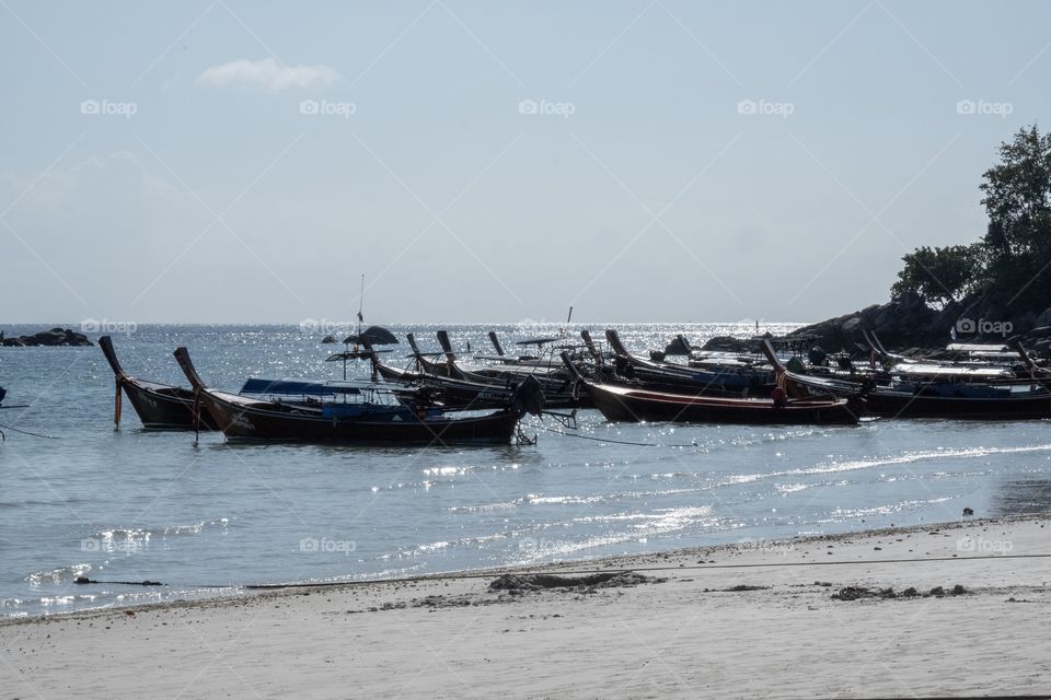 Boat for activity at the beautiful island ... Koh Lipe Thailand