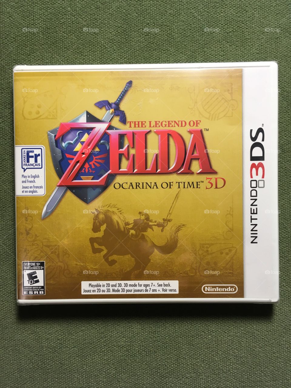 The Legend of Zelda - Ocarina of Time 3D
For Nintendo 3DS
Released 2011