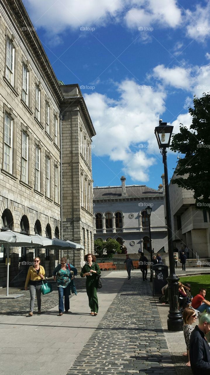 Streetview on a sunny day