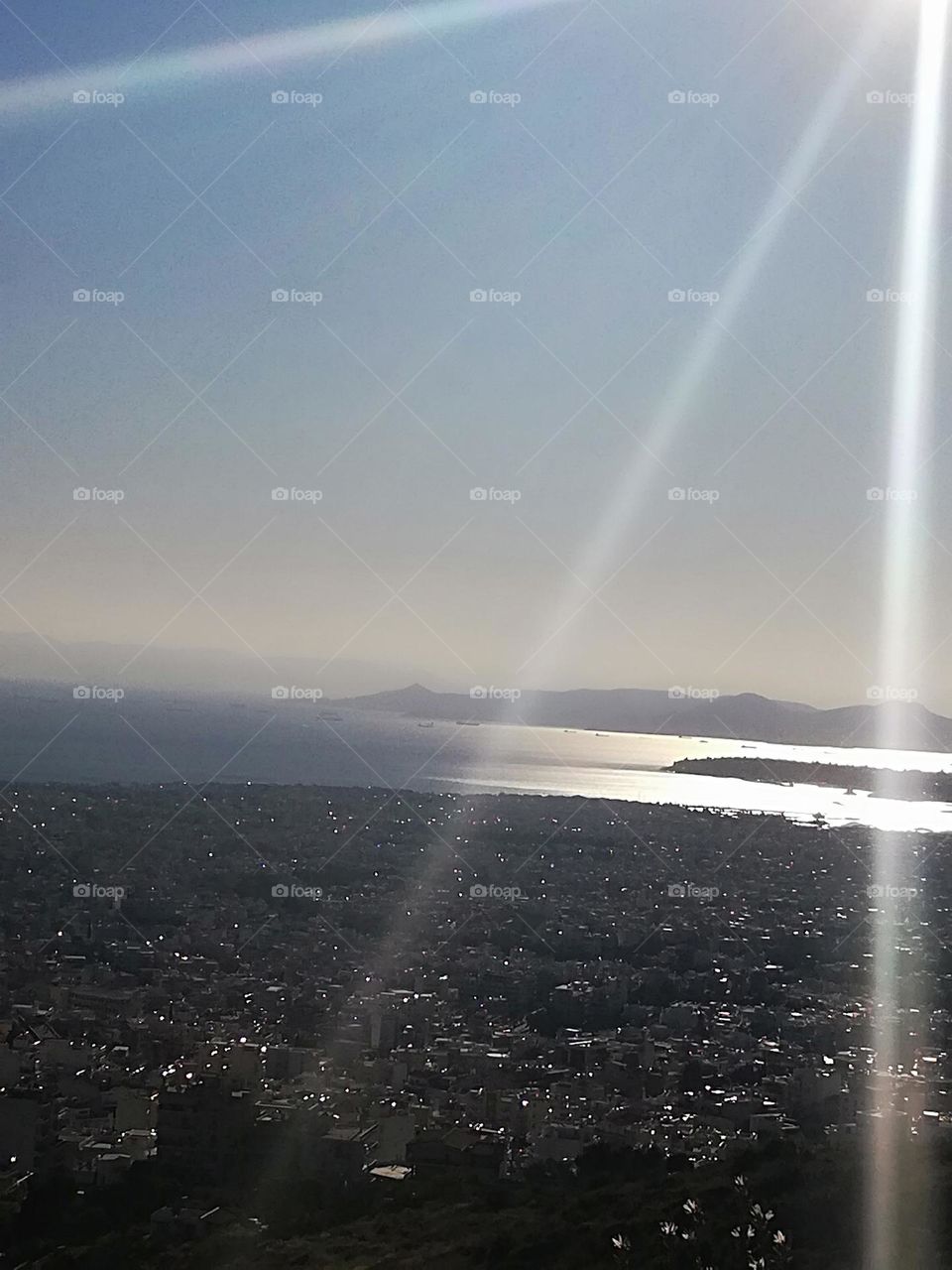View from Ymittos mountain