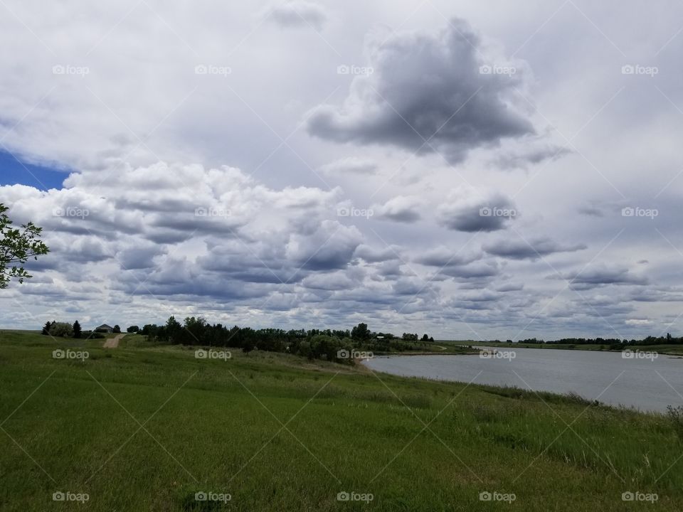 Clouds North Dakota