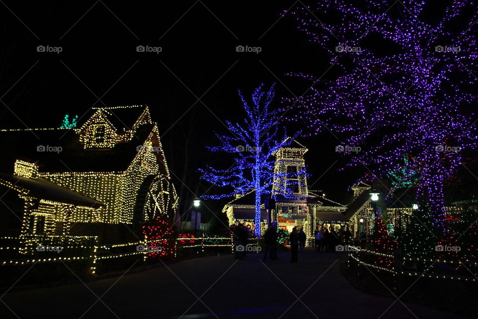 Stone mountain Christmas