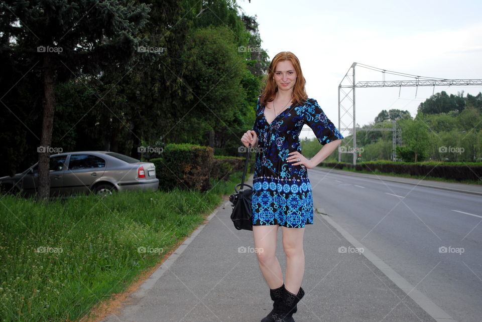 When she was really happy