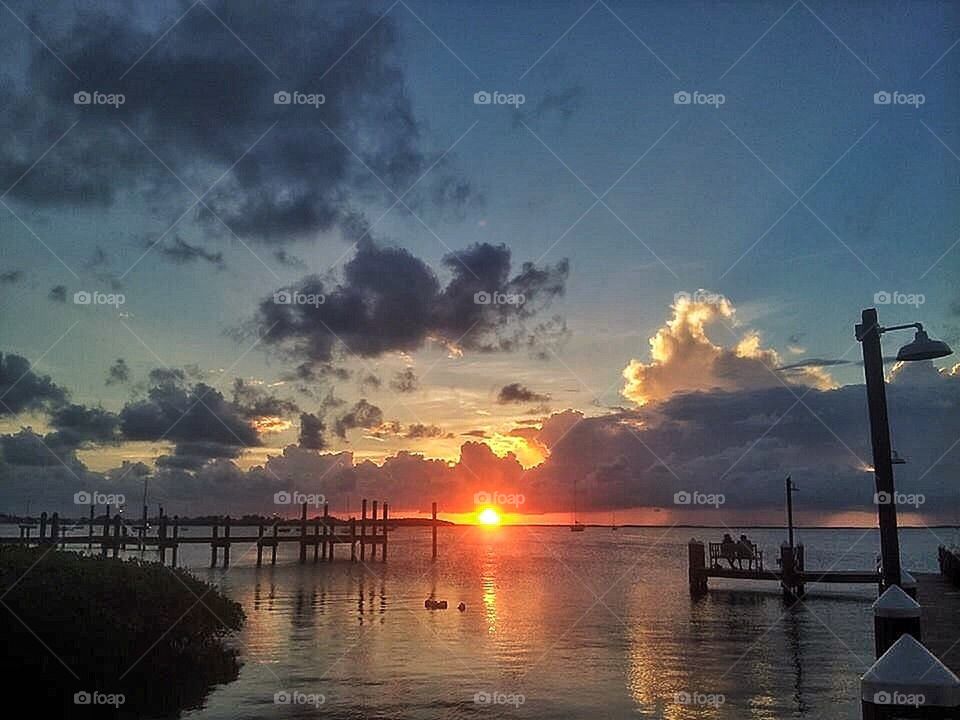 Sunset in Key Largo