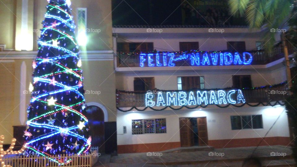 plaza del pueblo bambamarca atractivo turístico