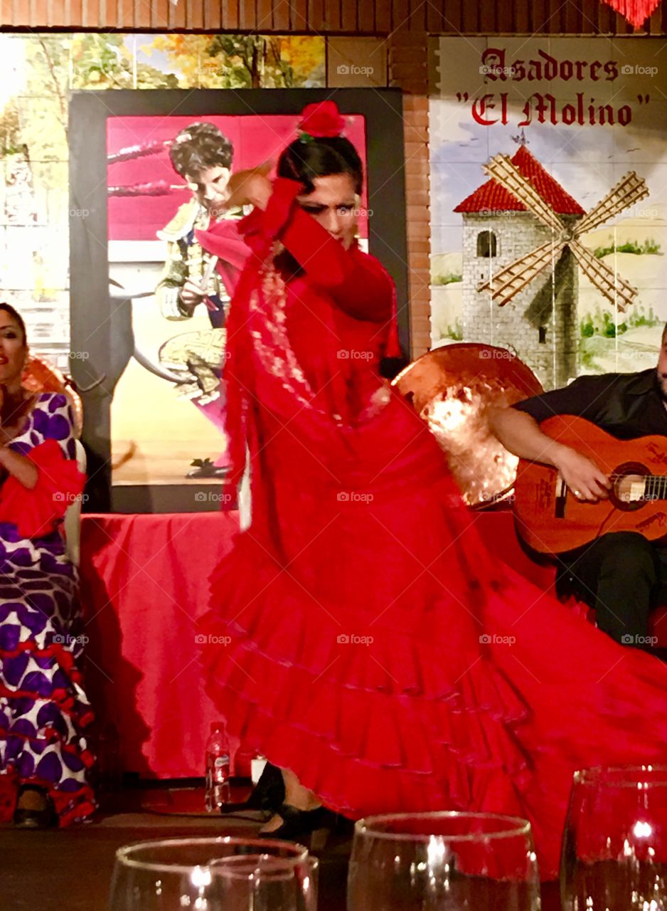 A dance typical of Spain