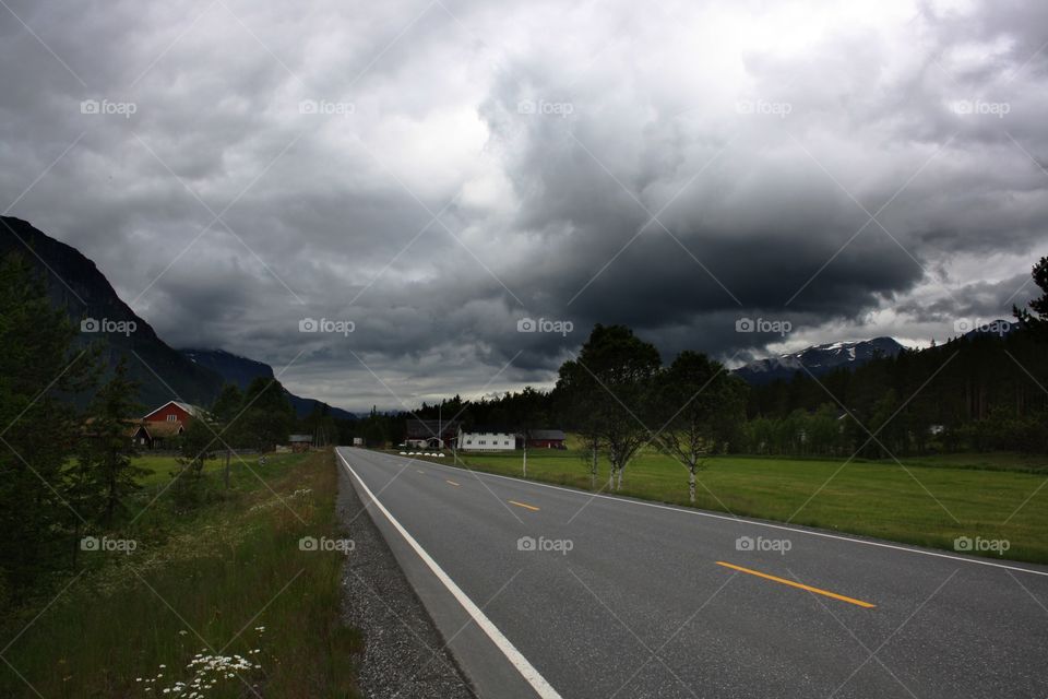 Storm clouds