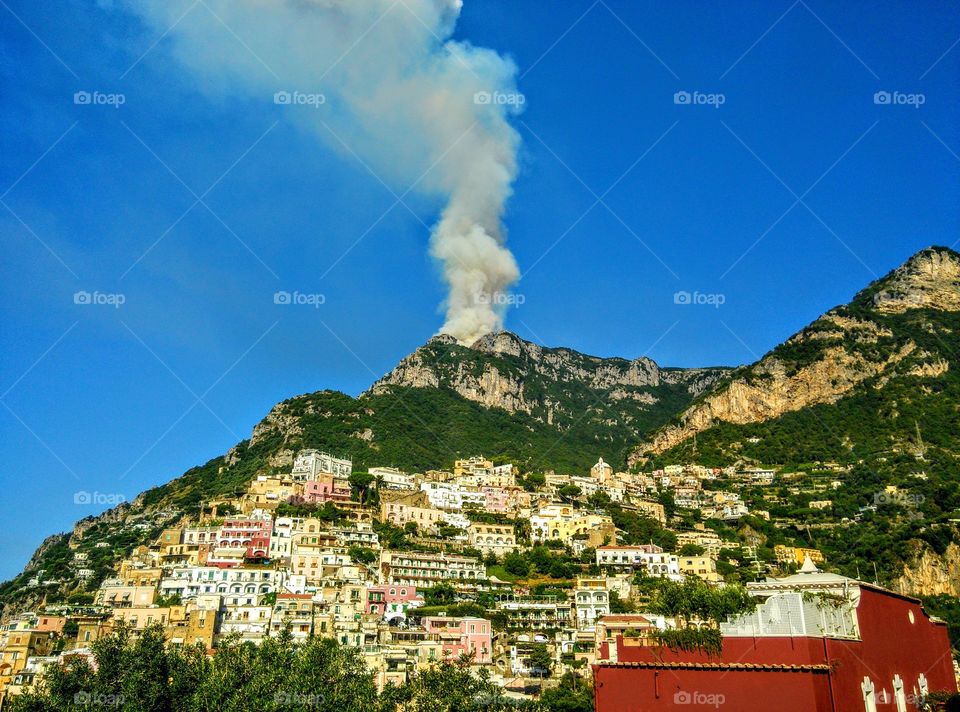 positano fire