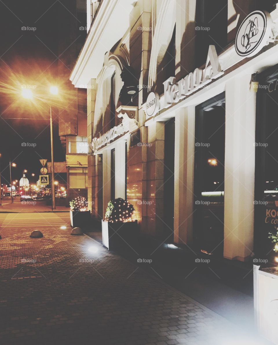 another photo of morning Petersburg, taken on the way to work. In the morning it is getting cold .. Winter is coming ..