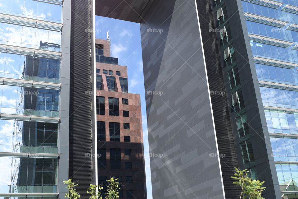 Depends on the perspective - buildings