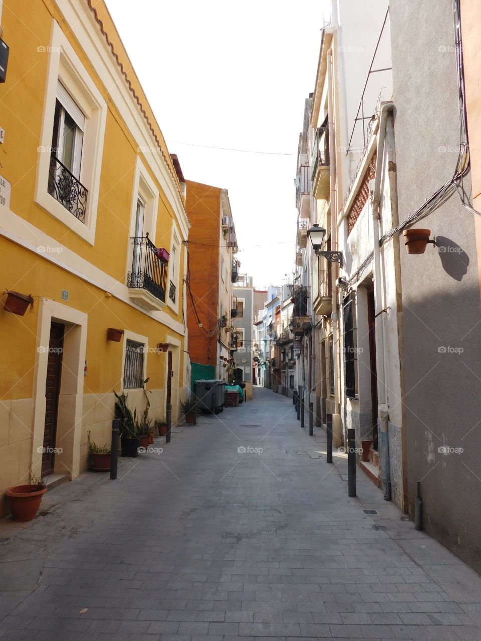 Rue de l’ancienne ville d’Alicante ! 
