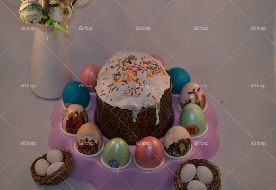 Easter. still life