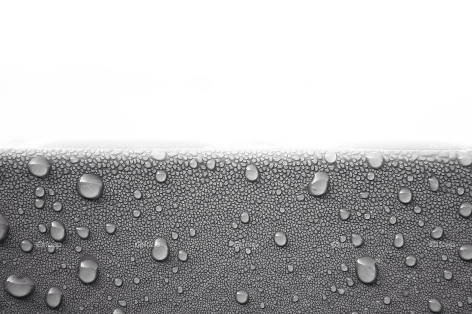 Close-up of water makro on background