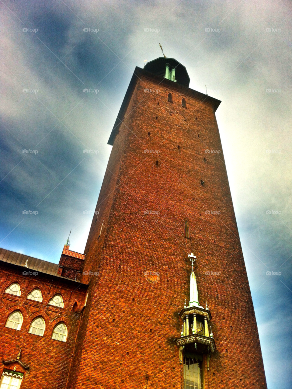 city hall building blue sky summers day tower lgt41 by lgt41