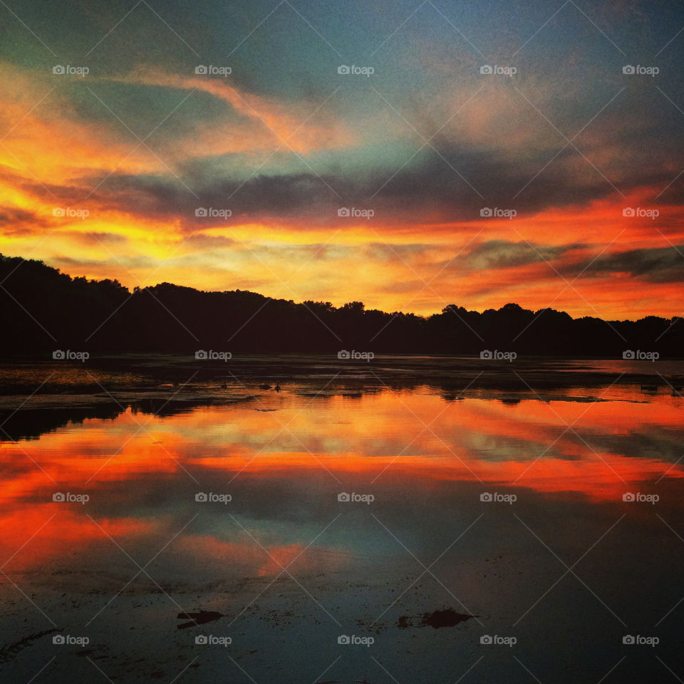 Reservoir Sunset 