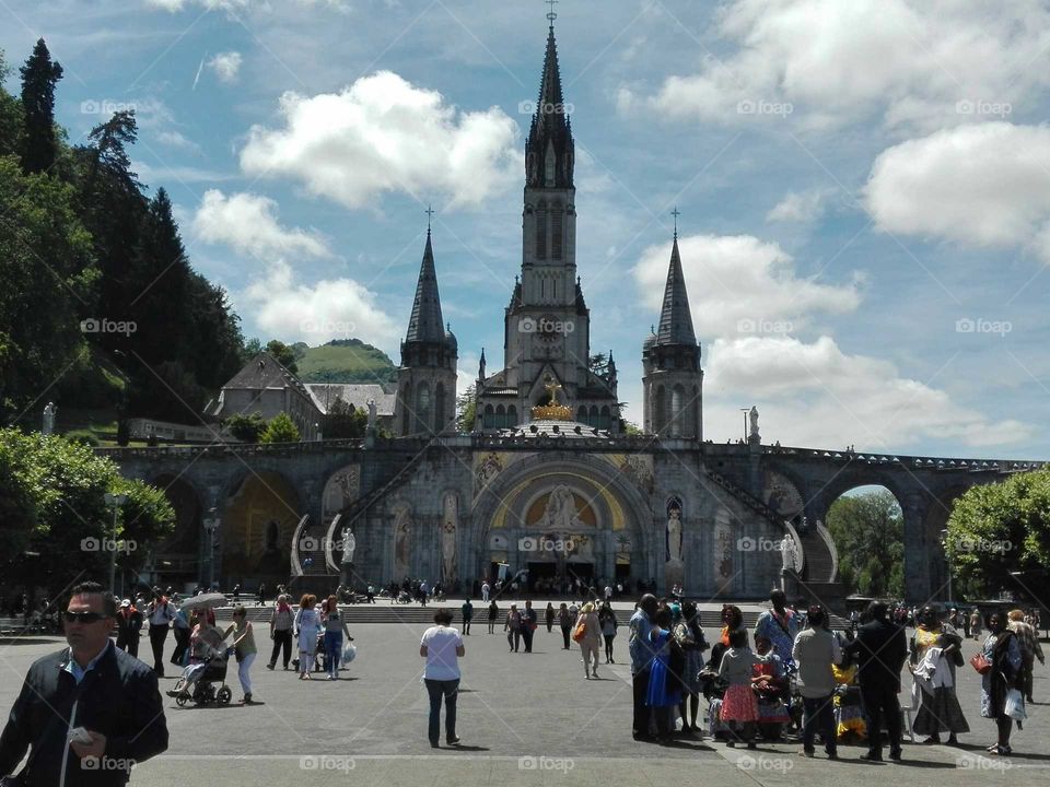 Lourdes cathedral