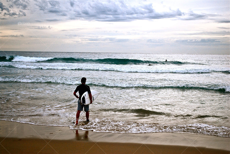 beach sea waves surf by louis3210