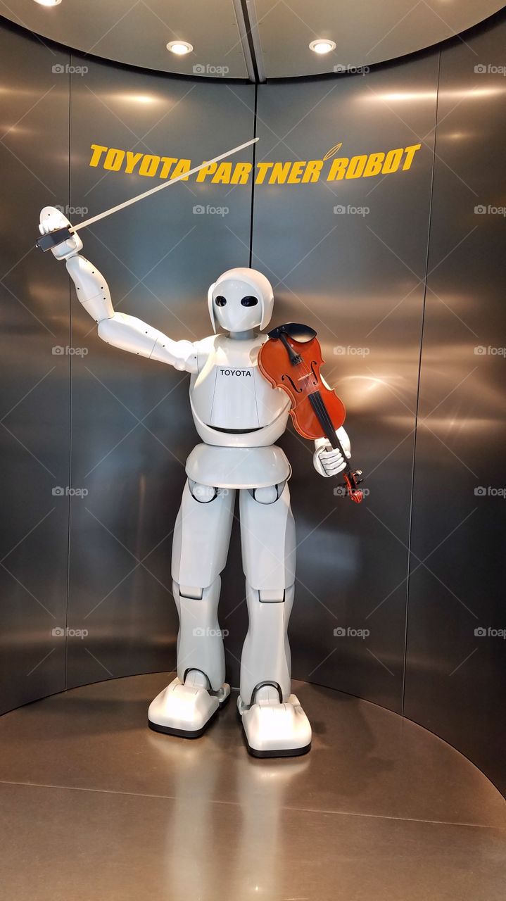 Performing robot