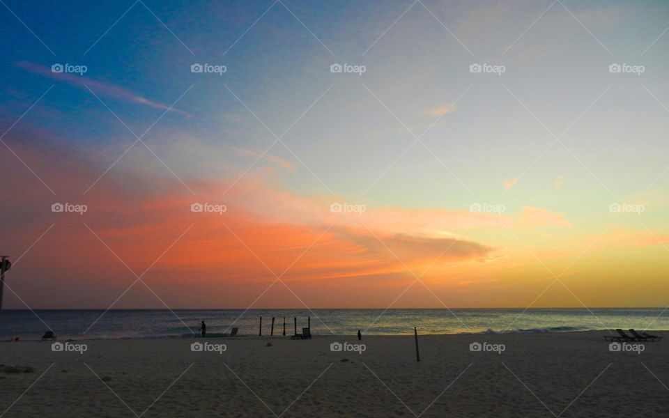 Aruba sunset