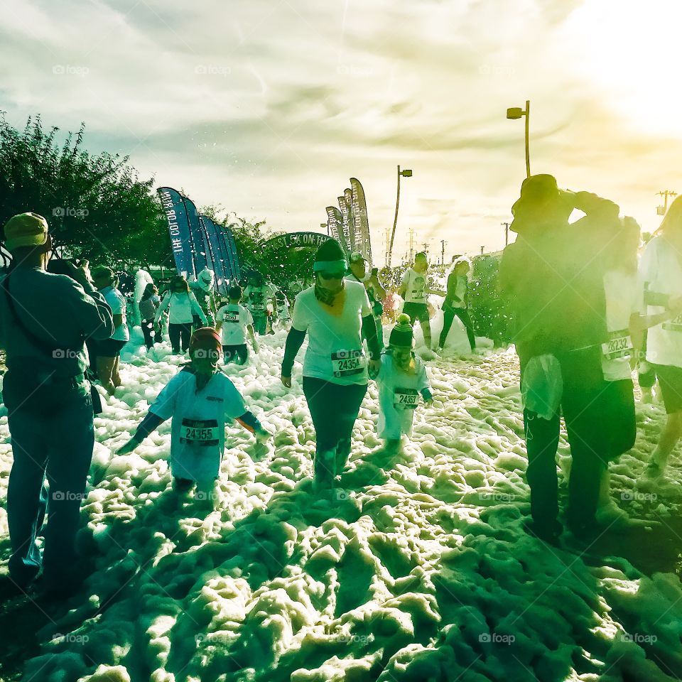 The Color Run - Bubble Station