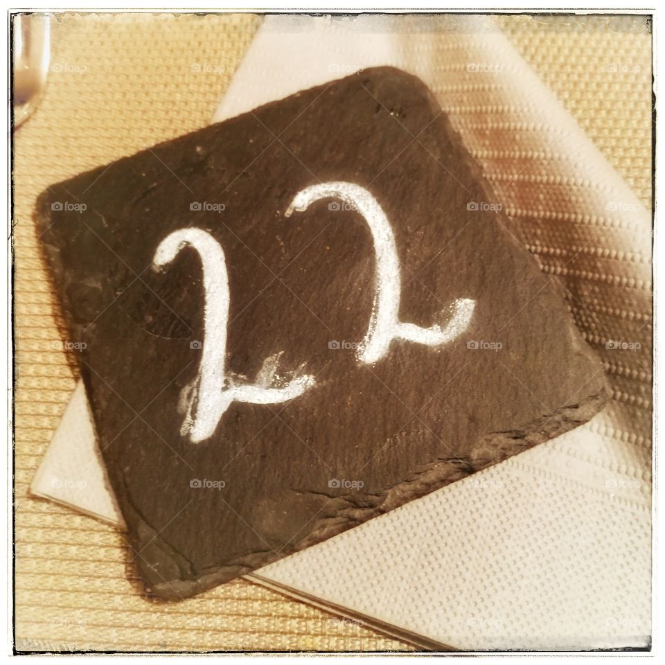 Tischnummer 22