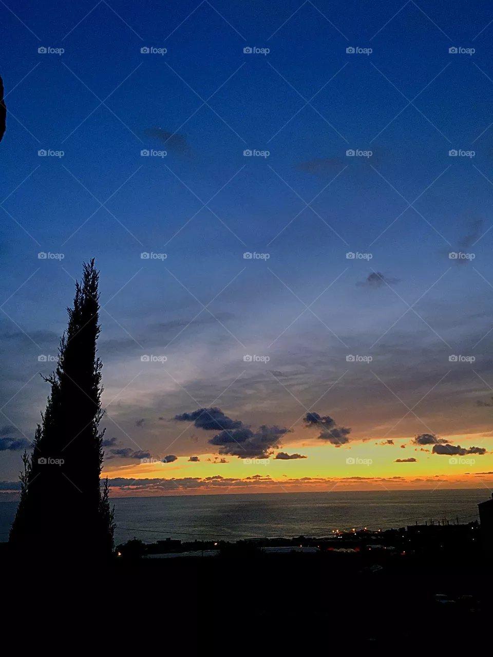 After the sunset . 
