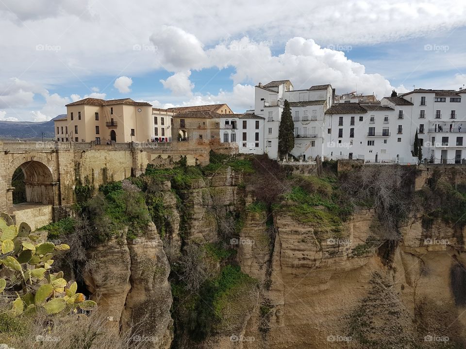 Ronda, small historical town in Andalusia 