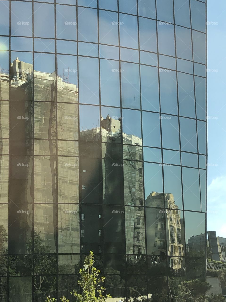 High Building Reflection 