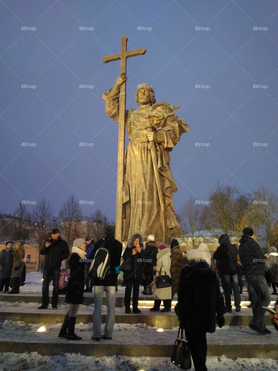 Monument to Vladimir the Great in Moscow