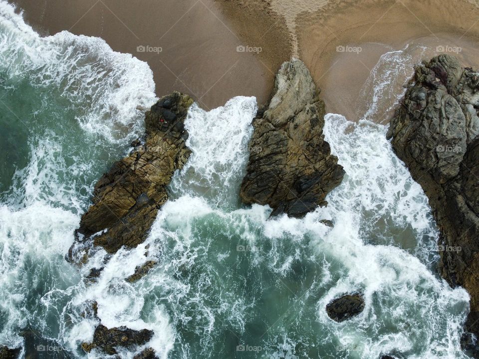 Lucas Beach in Penha Santa Catarina Brazil.