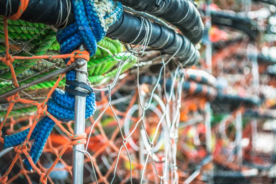 Crab pots