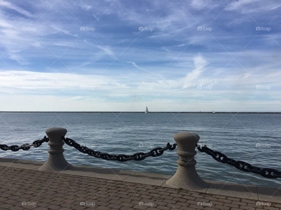 Cleveland waterfront 
