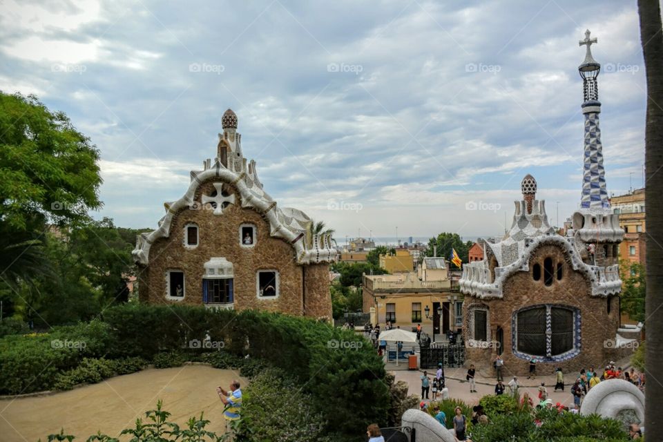 Gaudi. Barcelona, Spain