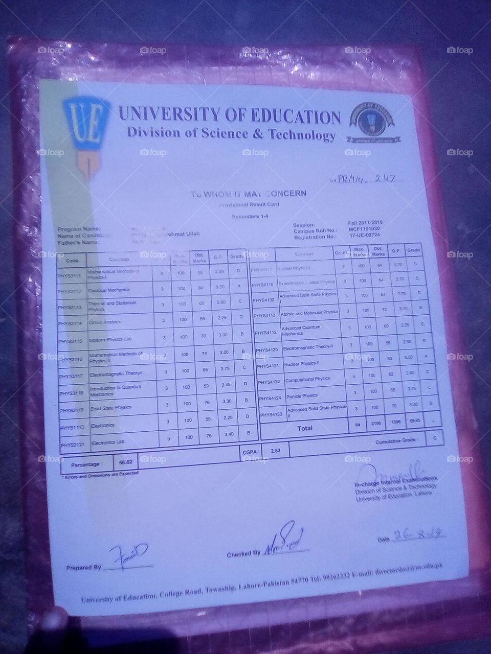 valueless documents.