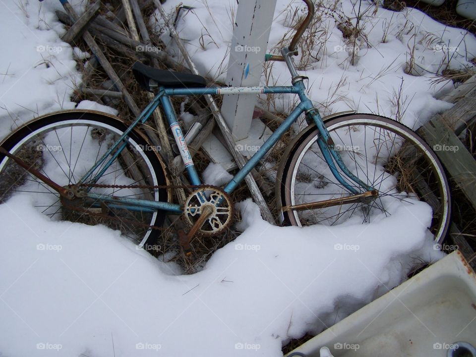 Wheel, Winter, Snow, Cold, No Person