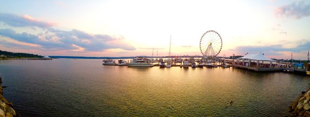 Harbor at Sunset