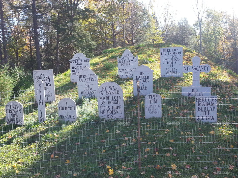 silly tombstones