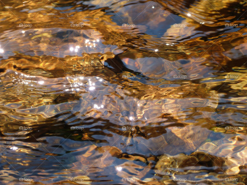 Gentle ripples in a stream
