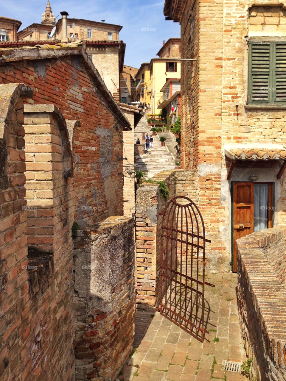 Ancient Houses in italian town