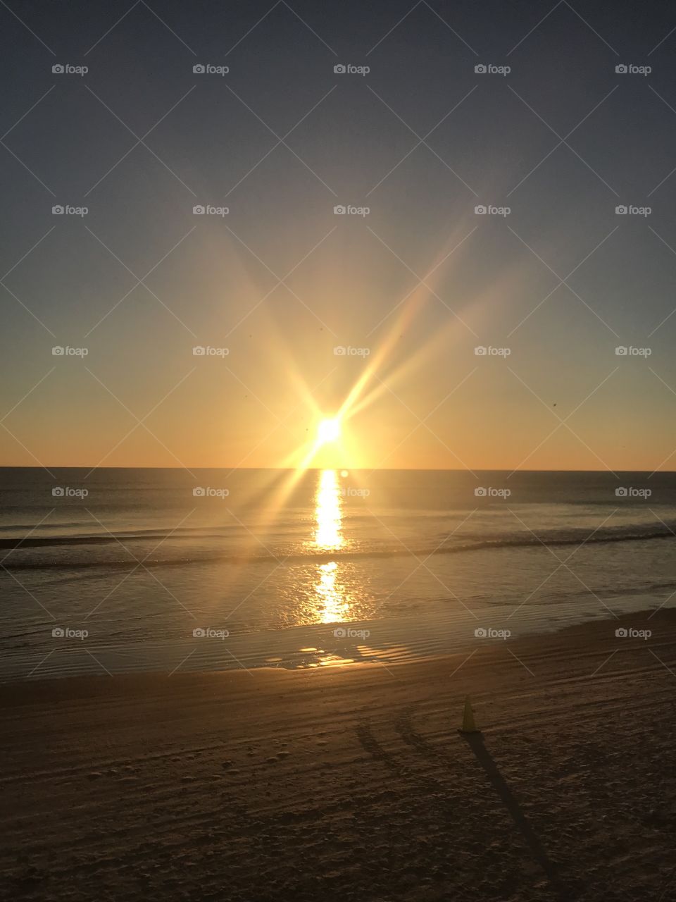 Sunset, Sun, Beach, Water, Ocean