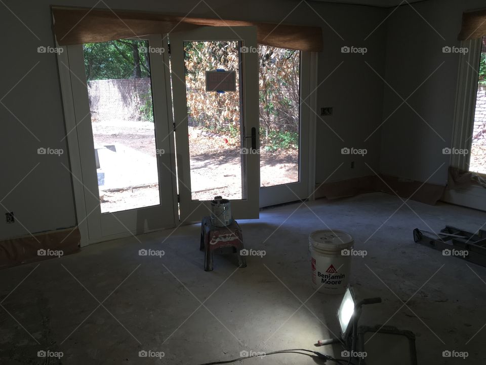 This is a duplicate photo of the master bedroom where I just finished a huge paint job 