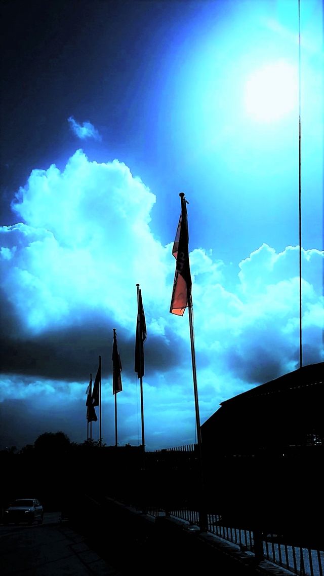 Dark Blue Skies