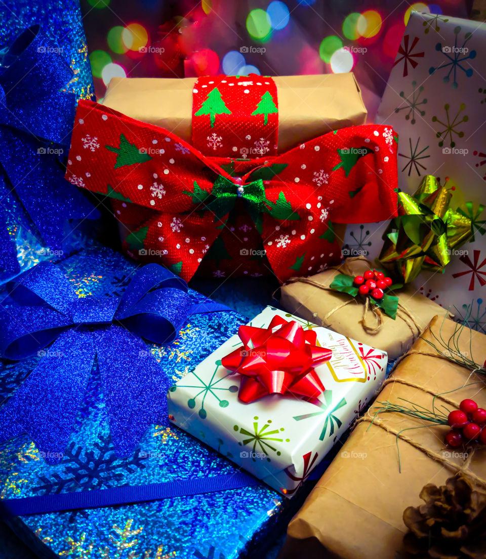 Packing Christmas Presents