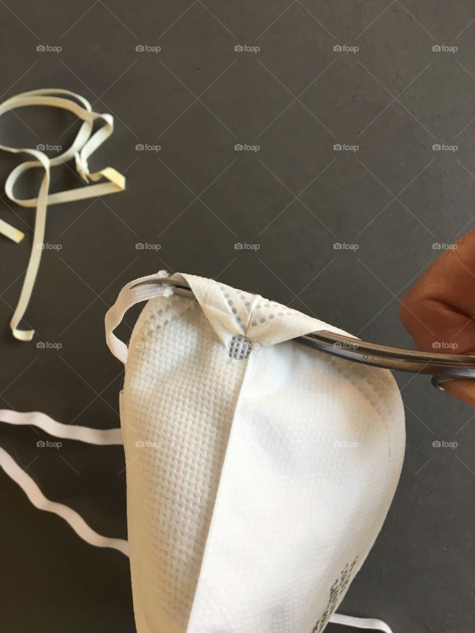 New mask with old one