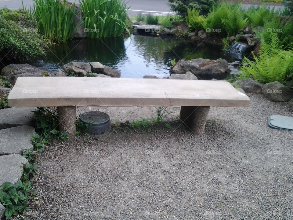 park bench