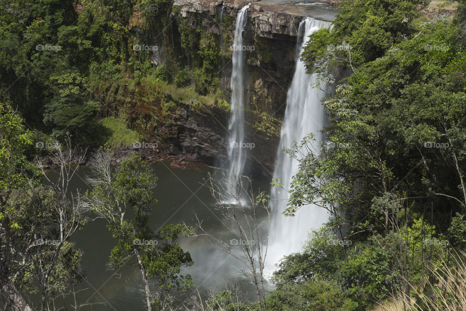 Kama Meru Falls, Gran Sabana in Venezuela.